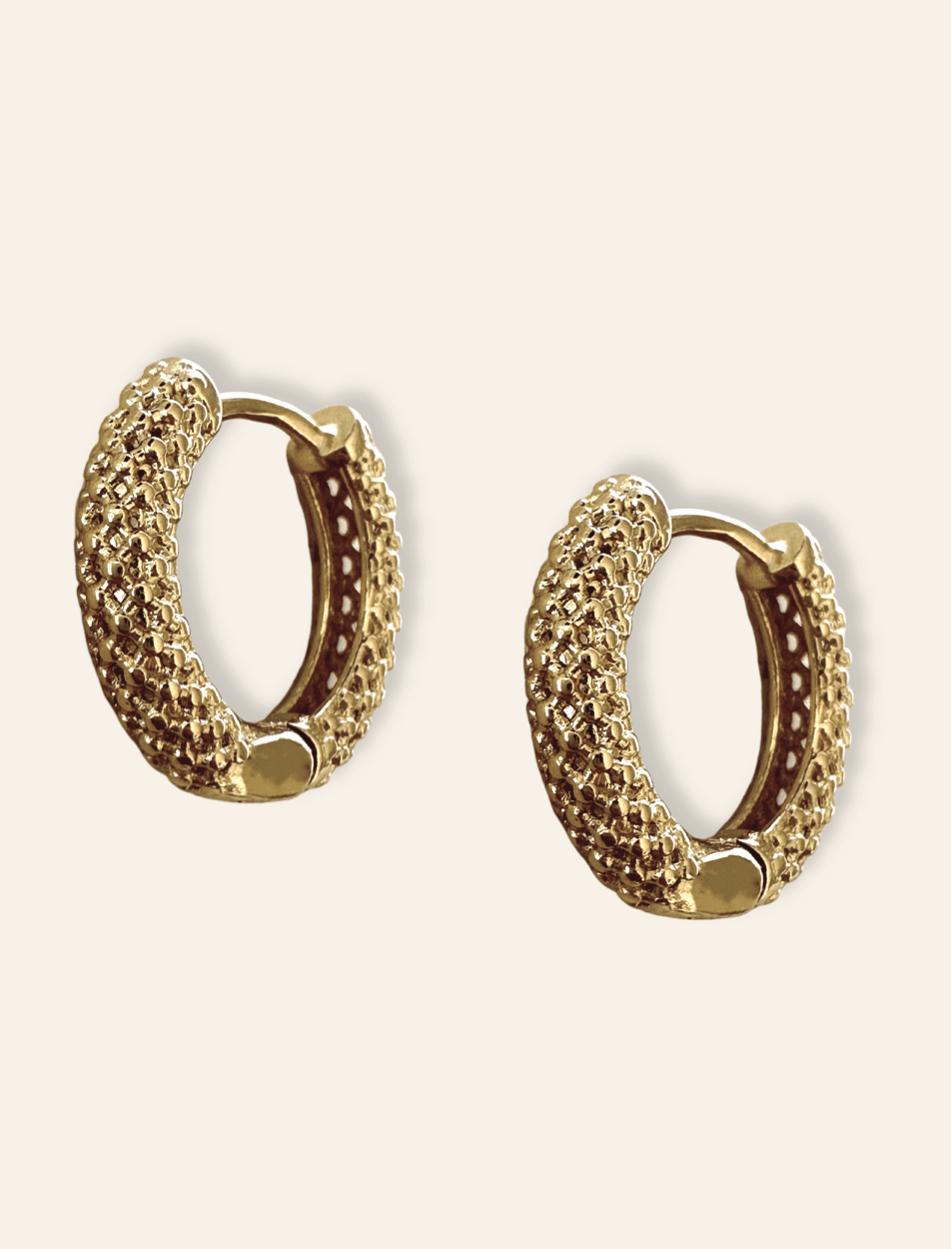 Coral Hoops - Haylo & Co.