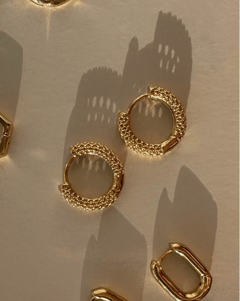 Coral Hoops - Haylo & Co.