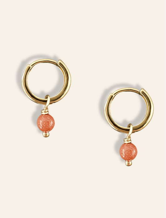Goldstone Cercle Hoops - Haylo & Co.