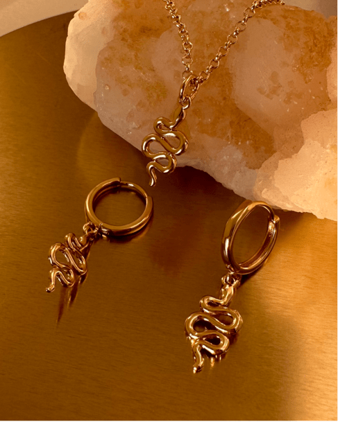 Serpent Cercle Hoops - Haylo & Co.